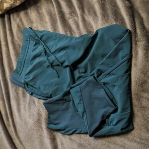 All in Motion teal joggers